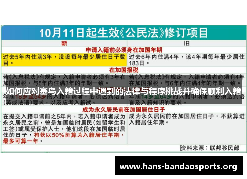 如何应对塞鸟入籍过程中遇到的法律与程序挑战并确保顺利入籍 如何应对塞鸟入籍过程中遇到的法律与程序挑战并确保顺利入籍